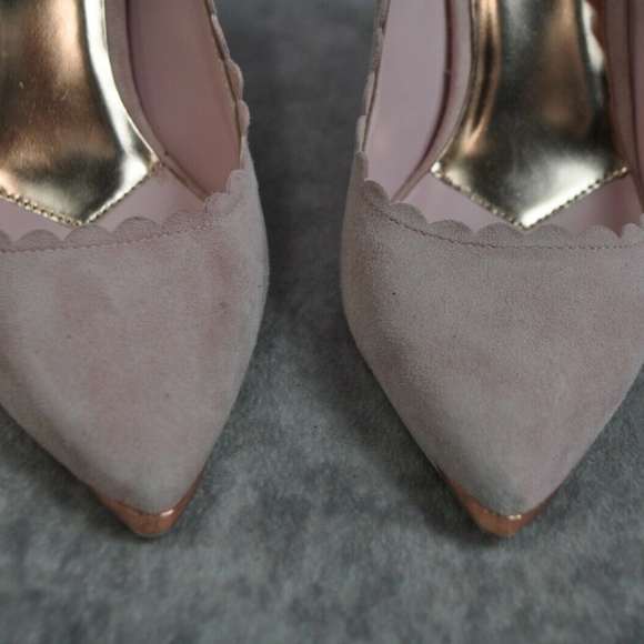 Pink Blossom Suede Details about / Ted Baker Women/'s Sloana Pump 8.5